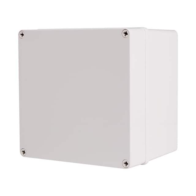 BC-AGS-202016 BOX ABS GRAY 7.874"L X 7.874"W