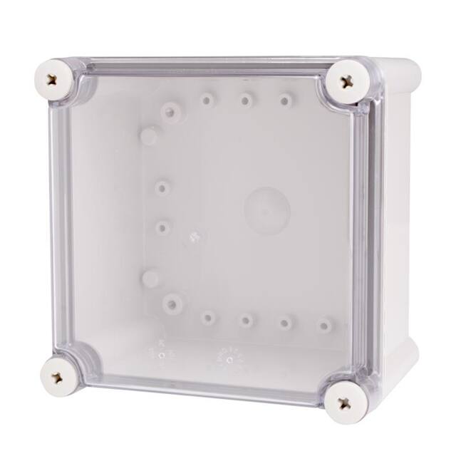 BC-ATS-191913 BOX ABS CLEAR 7.480"L X 7.480"W