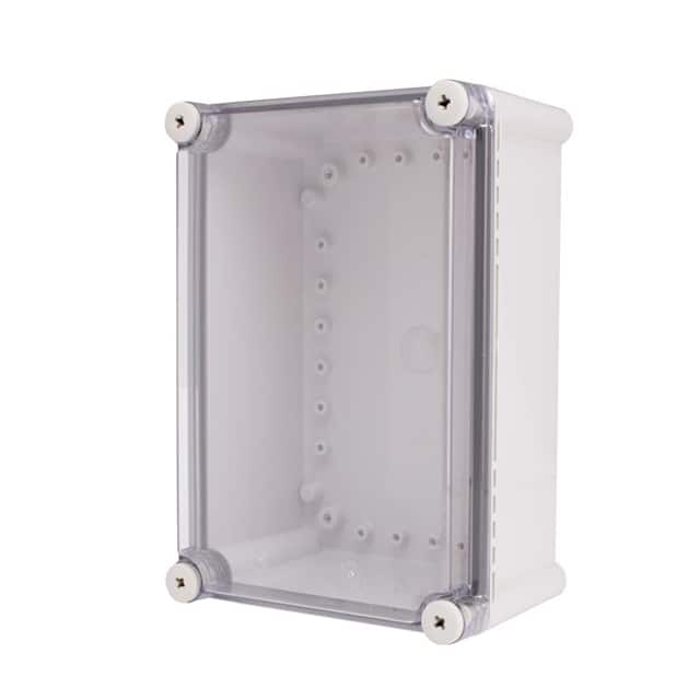 BC-ATS-192813 BOX ABS CLEAR 11.024"L X 7.480"W