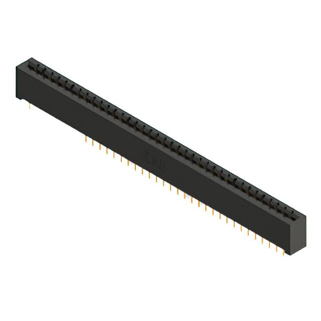 387-074-524-201 CONN EDGE DUAL FMALE 74POS 0.156