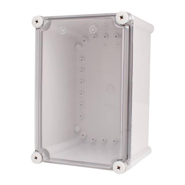 BC-ATS-192818 BOX ABS CLEAR 11.024"L X 7.480"W