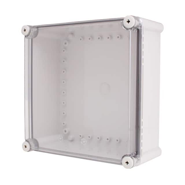 BC-ATS-282813 BOX ABS CLEAR 11.02"L X 11.02"W