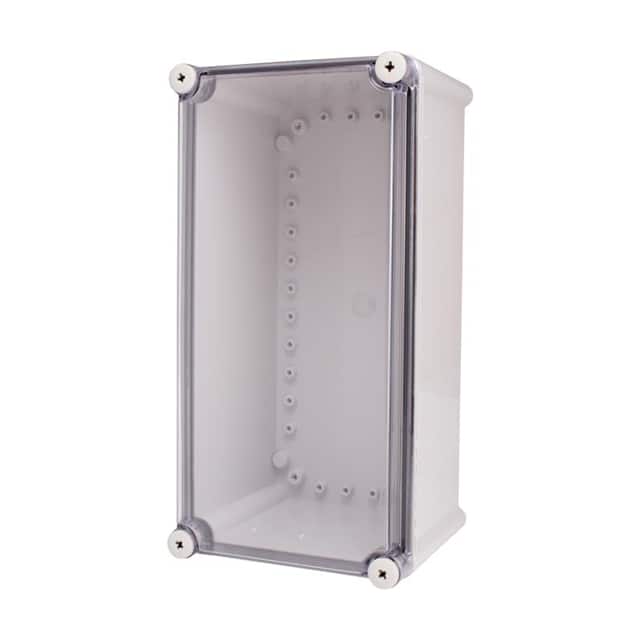 BC-ATS-193818 BOX ABS CLEAR 14.961"L X 7.480"W