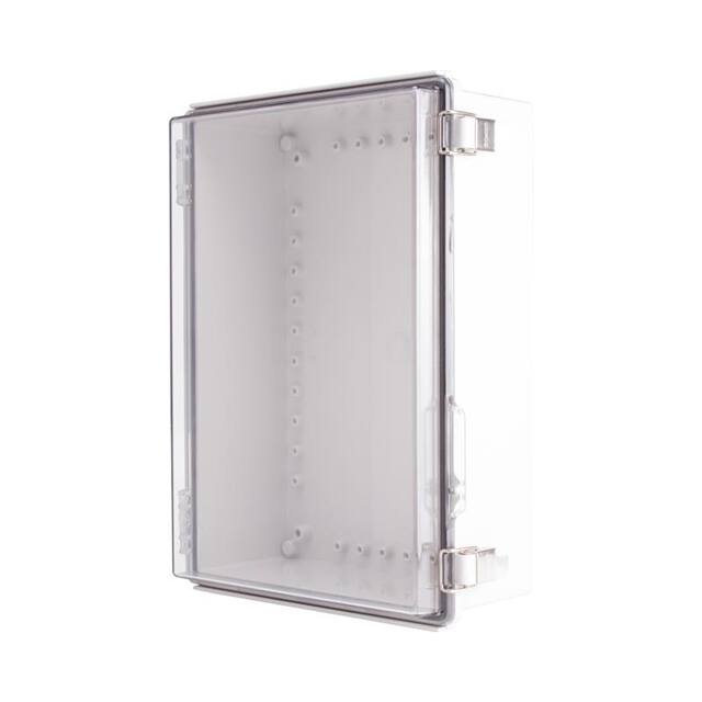 BC-ATP-283813 BOX ABS CLEAR 14.96"L X 11.02"W