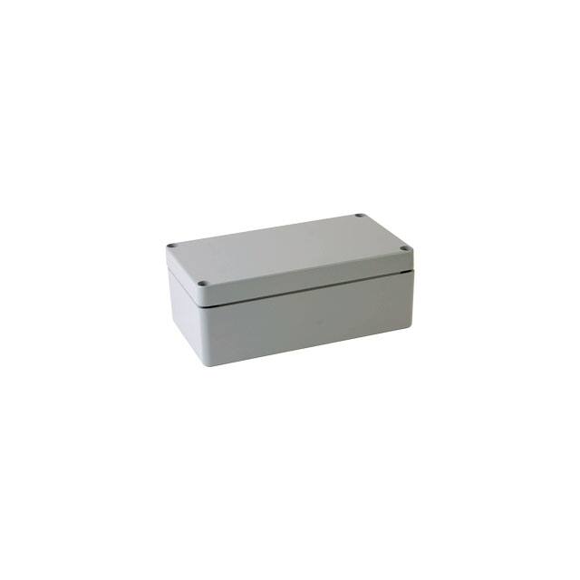 BC-AL-122209 BOX ALUM GRAY 8.661"L X 4.724"W