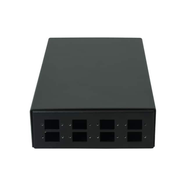 TL-8P-DB-I BOX STEEL BLACK 8.500"L X 4"W