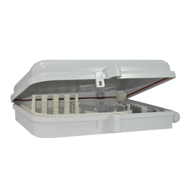 TL-16P-DB-O BOX PLAS WHT 12.500"L X 10.200"W