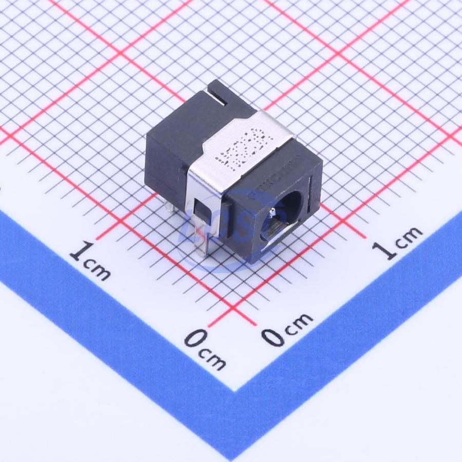 JPD1030-M301-7F The Foxconn JPD1030-M301-7F is a DC power jack with a right-angle DIP mounting style. It offers RoHS3 compliance and an MSL 1 rating.