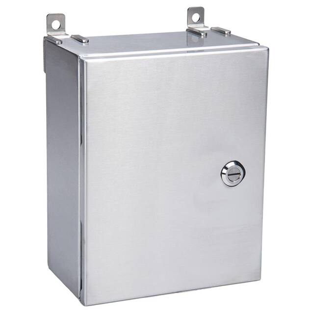 W100804-4PQ-BT BOX S STEEL WALLMT 10"H 8"W 4"D