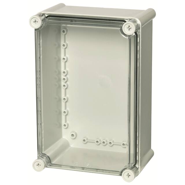 UL PC 5638 18 T BOX PLAS GRY/CLR 22"L X 14.900"W