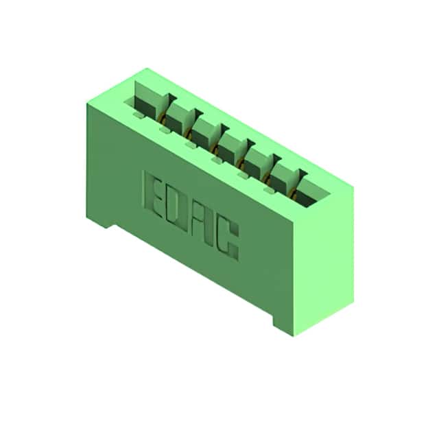 837-006-520-101 CONN EDGE SGL FMALE 6POS 0.156