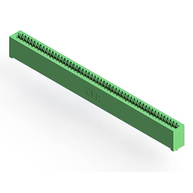 342-052-520-101 CONN EDGE SINGLE FML 52POS 0.100