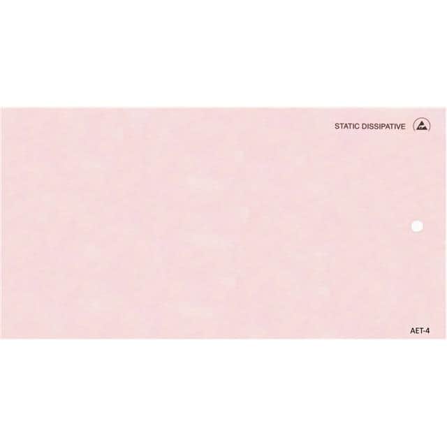 AET-4 ESD tag, w/string, blank, Pink