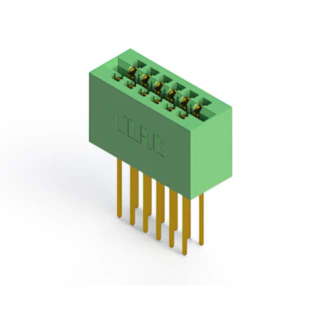 317-012-542-801 CONN EDGE DUAL FMALE 12POS 0.156