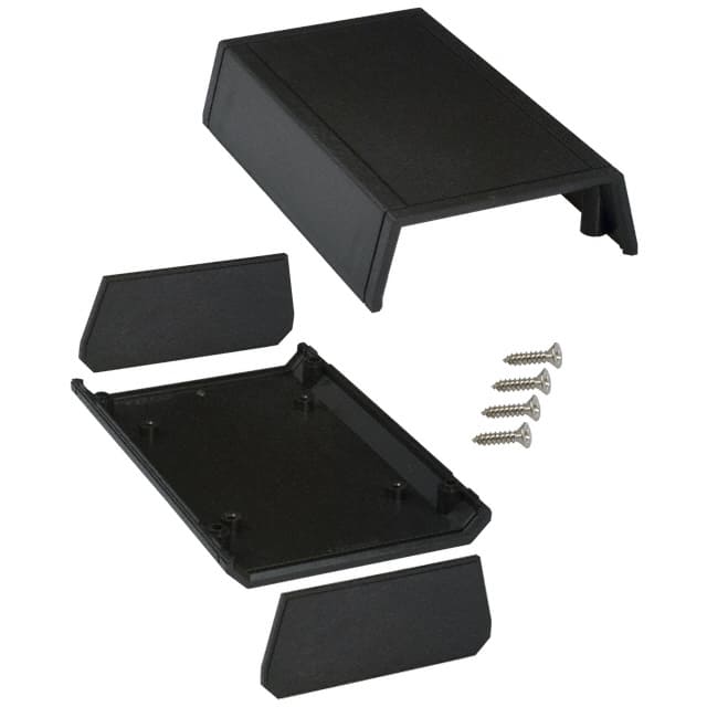A27EMI,BK BOX ABS BLACK 5.310"L X 3.350"W