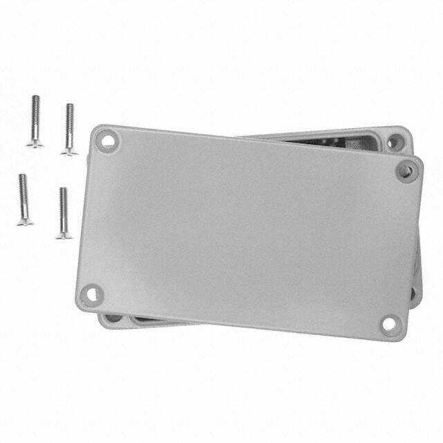 AN-1302-G BOX ALUM GRAY 4.545"L X 2.578"W