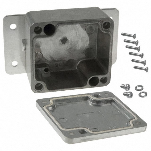 AN-2801 BOX ALUM NAT 2.520"L X 2.270"W