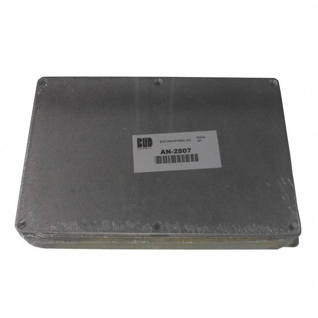 AN-2807 BOX ALUM NAT 8.764"L X 5.758"W