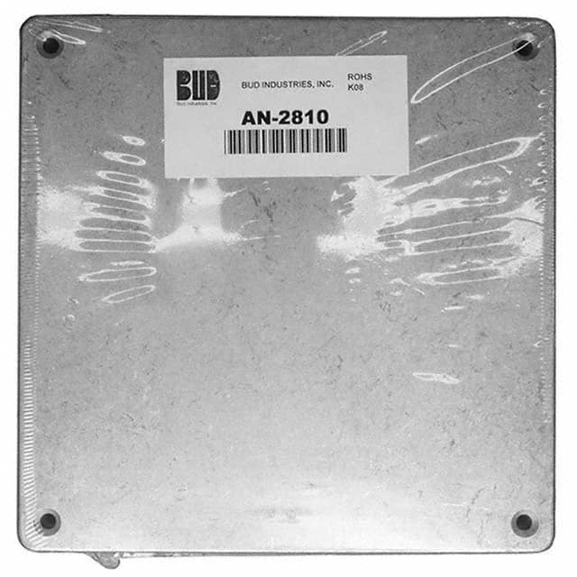 AN-2810 BOX ALUM NAT 6.250"L X 6.250"W