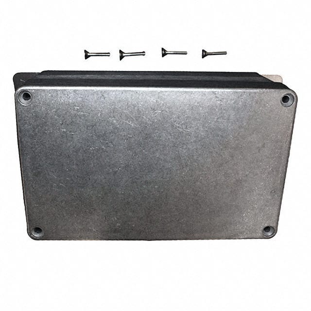 AN-2816 BOX ALUM NAT 6.290"L X 3.930"W