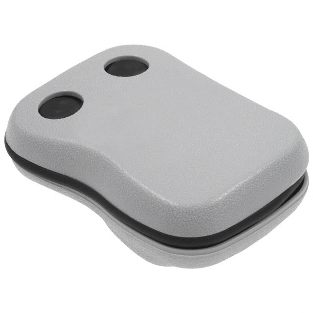 CA10B2,GY KEY FOB ABS GRAY 3.4"L X 2.56"W