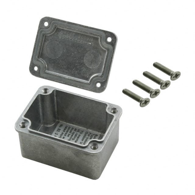 AN-1318 BOX ALUM NAT 2.190"L X 1.610"W