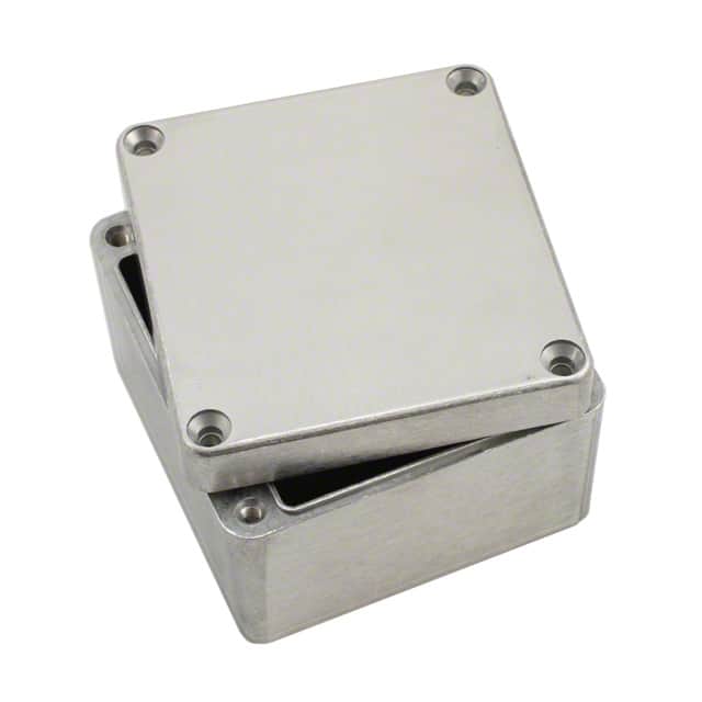 AN-1319 BOX ALUM NAT 3.130"L X 2.930"W