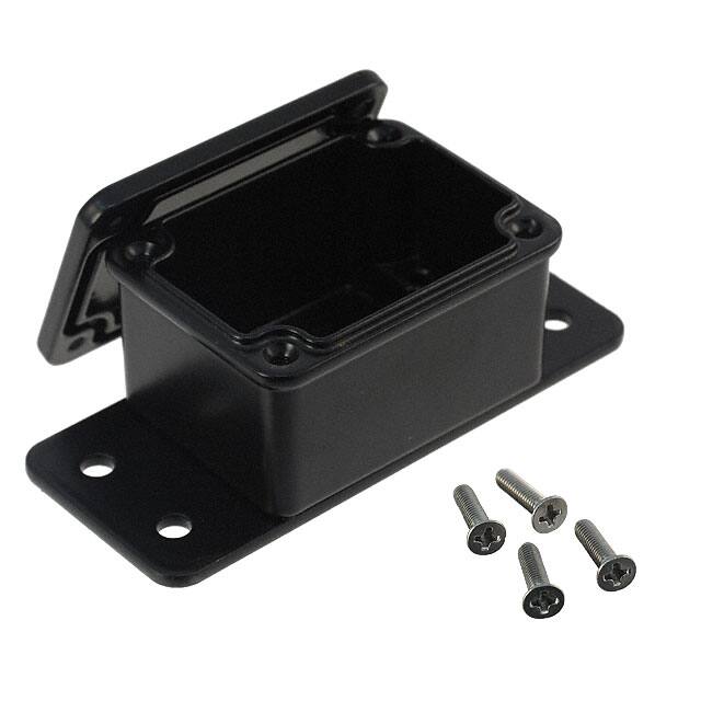 AN-2818-B BOX ALUM BLACK 2.190"L X 1.610"W