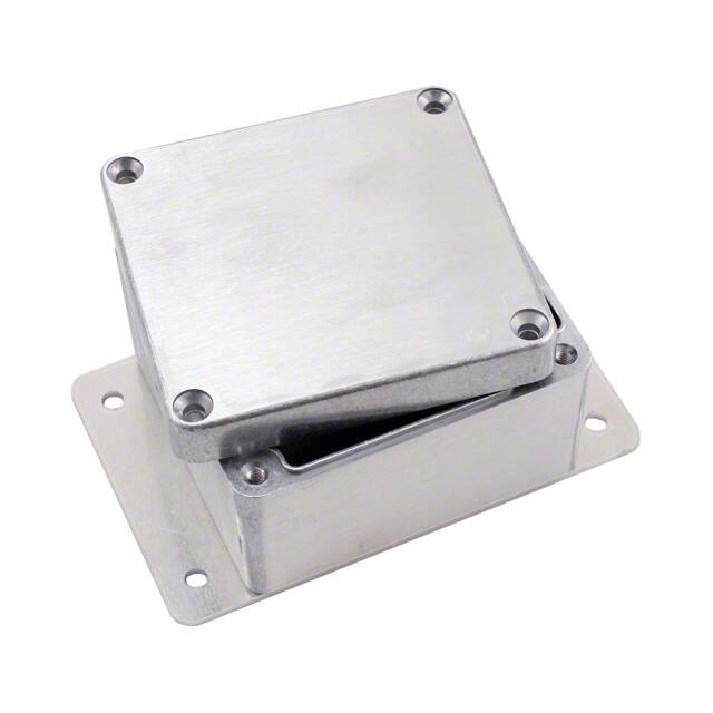 AN-2819 BOX ALUM NAT 3.130"L X 2.930"W