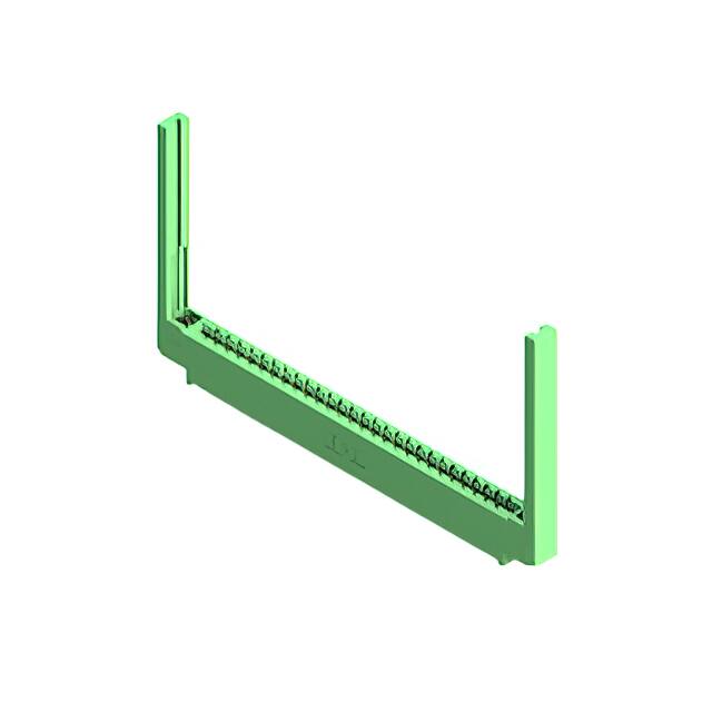 337-027-500-668 CONN EDGE SGL FMALE 27POS 0.156