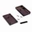 001115 BOX ABS GRAY 4.16"L X 2.35"W