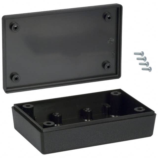 110,EMI,BK BOX ABS BLACK 3.600"L X 2.250"W