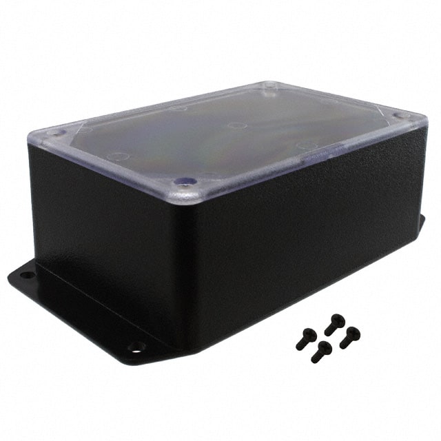 CUR-3281-CMB BOX ABS BLK/CL 4.604"L X 3.104"W