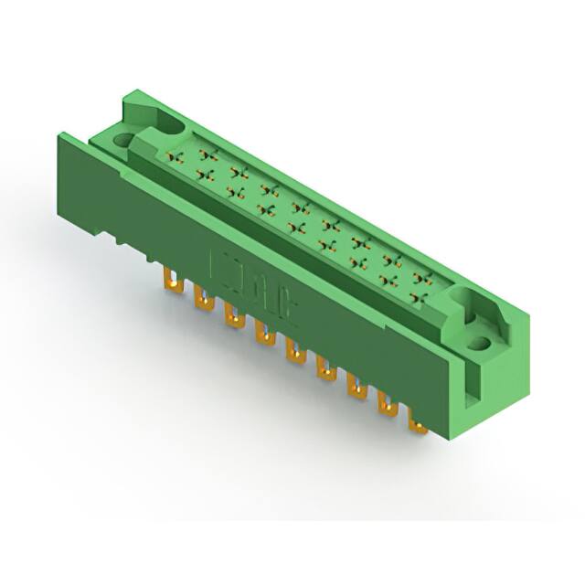 424-017-500-122 CONN EDGE DUAL FMALE 17POS 0.200