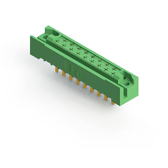424-017-542-122 CONN EDGE DUAL FMALE 17POS 0.200