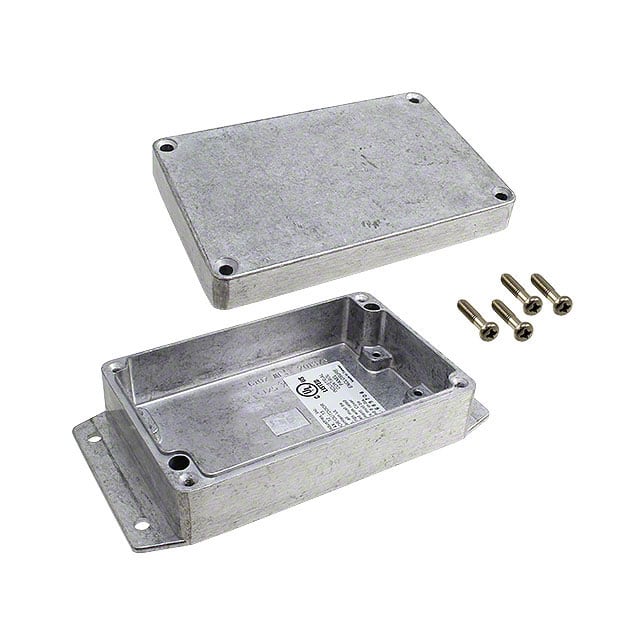 AN-2863 BOX ALUM NAT 4.920"L X 3.150"W
