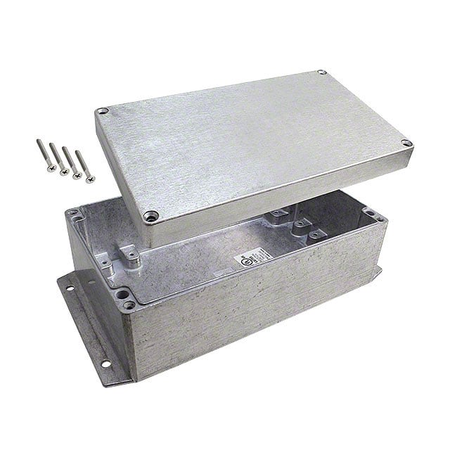 AN-2872 BOX ALUM NAT 7.870"L X 4.270"W