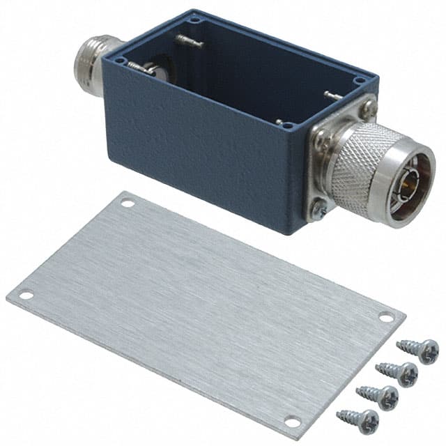 2411 BOX ALUM BLUE 2.250"L X 1.380"W