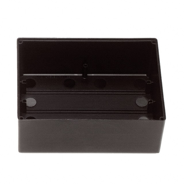 4384-0 BOX PLAS BLK 4.330"L X 3.160"W