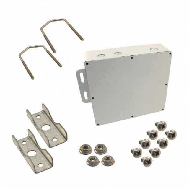 DCE-7X6X2 BOX ALUMINUM GRAY 10"L X 7.1"W