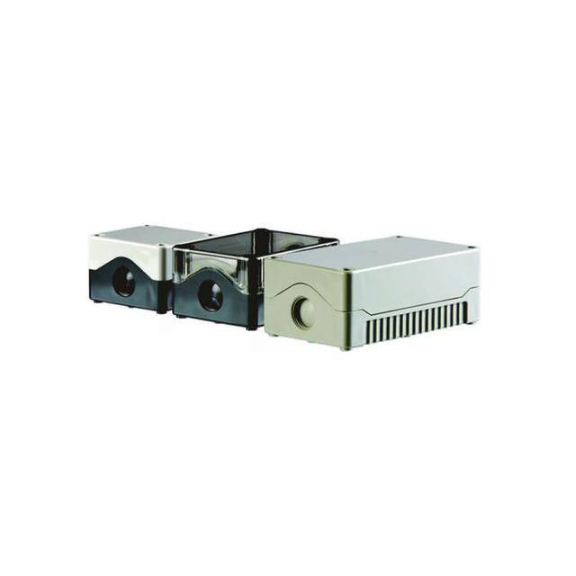 BEA02SGT0 BOX ABS GRY/CL 3.157"L X 4.173"W