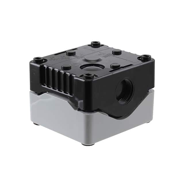 BEP01SBG1 BOX PLST BLK/GRAY 3.16" X 2.87"
