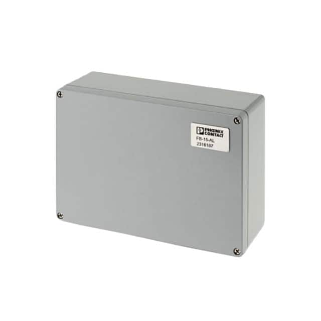 2316187 BOX ALUM NAT 12.99"L X 9.06"W