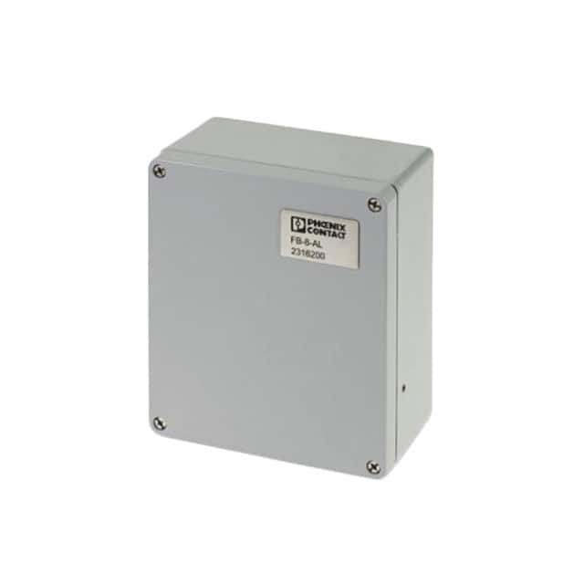 2316200 BOX ALUM NATURAL 9.13"L X 7.95"W