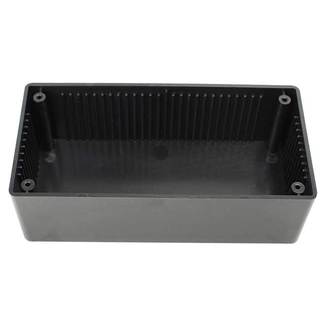 GSB-033 BOX PLAS BLK 5.079"L X 2.520"W
