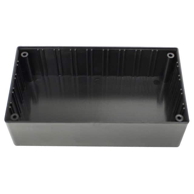GSB-113 BOX ABS BLACK 5.315"L X 2.953"W