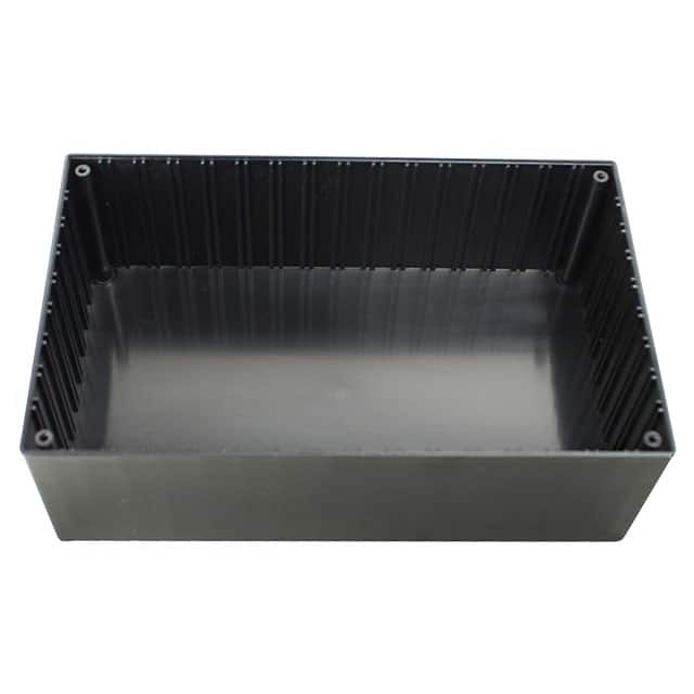 GSB-143 BOX ABS BLACK 8.780"L X 5.472"W
