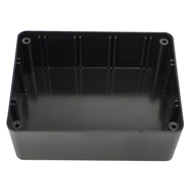 GSB-173 BOX ABS BLACK 4.016"L X 3.031"W