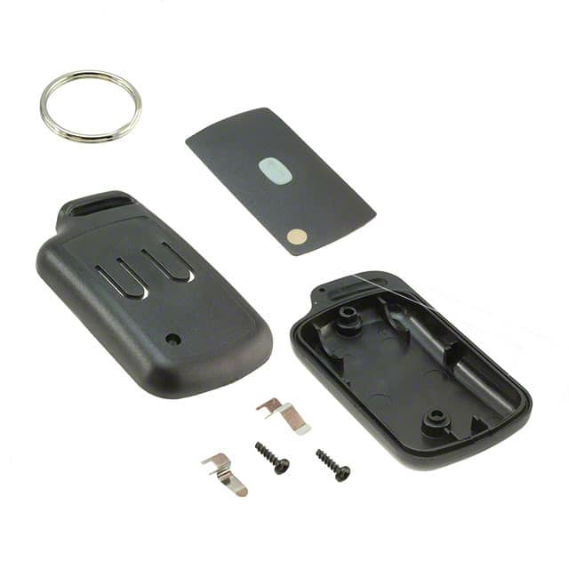 ENCL-KIT1 KEY FOB ABS BLK 0.67"L X 1.42"W