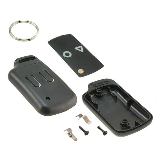 ENCL-KIT2 KEY FOB ABS BLK 0.67"L X 1.42"W